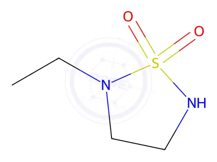 Chemical structure of 2-ethyl-1$l^{6},2,5-thiadiazolidine-1,1-dione