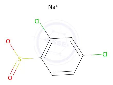 Chemical structure of Sodium 2,4-dichlorobenzene-1-sulfinate