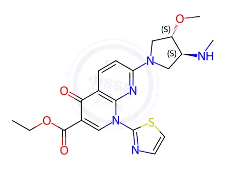 Chemical structure of Vosaroxin Impurity 54