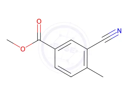 Chemical structure of Methyl 3-cyano-4-Methylbenzoate