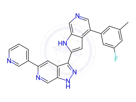 Chemical structure of Blue Dextran 2000