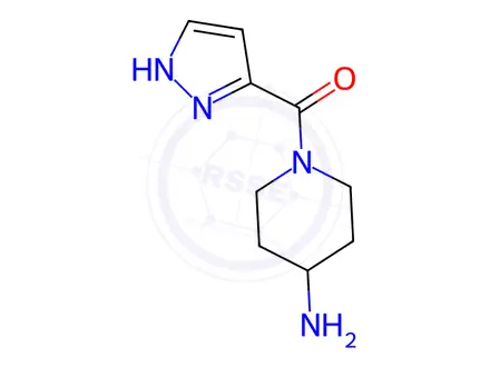 Chemical structure of (4-Aminopiperidin-1-yl)(1H-pyrazol-3-yl)methanone