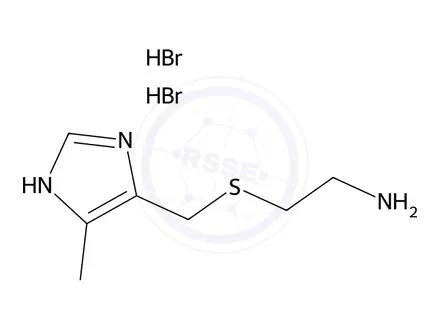 Chemical structure of Cimetidine Impurity 10 Dihydrobromide (Cimetidine EP Impurity J Dihydrobromide)