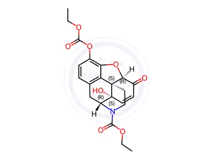 Chemical structure of Morphine Impurity 14