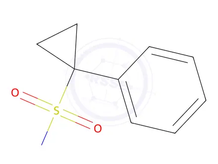Chemical structure of 1-phenylcyclopropane-1-sulfonamide