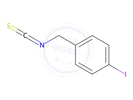 Chemical structure of 4-Iodobenzyl isothiocyanate