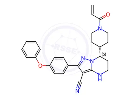 Chemical structure of Zanubrutinib Impurity 25