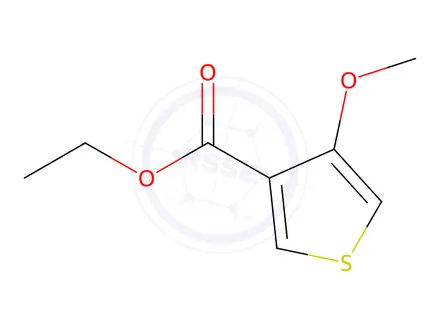 Chemical structure of Ethyl 4-methoxythiophene-3-carboxylate