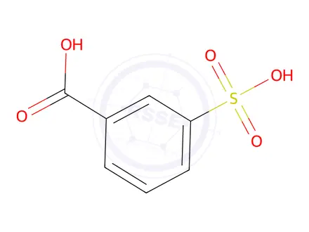 Chemical structure of 3-SULFOBENZOIC ACID DISODIUM SALT MONOHYDRATE