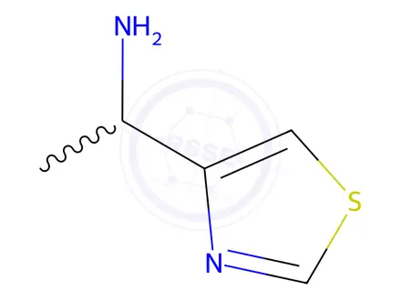 Chemical structure of 1-Thiazol-4-yl-ethylamine