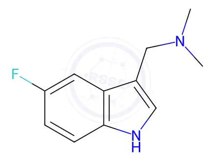 Chemical structure of 5-Fluorogramine