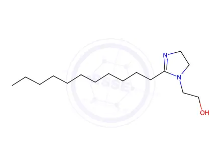 Chemical structure of 2-(2-Undecyl-4,5-dihydro-1H-imidazol-1-yl)ethan-1-ol
