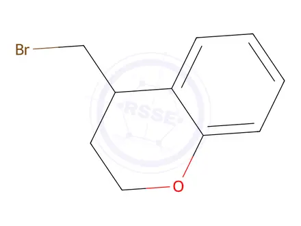 Chemical structure of 4-(bromomethyl)-3,4-dihydro-2h-1-benzopyran