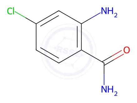 Chemical structure of 2-Amino-4-chlorobenzamide