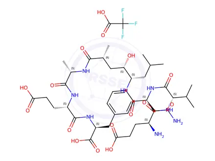 Chemical structure of OM99-2 TFA