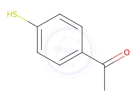 Chemical structure of 1-(4-Mercaptophenyl)ethanone