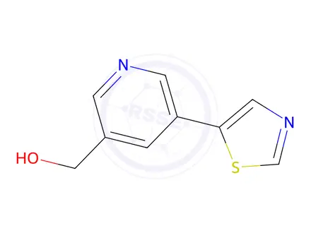 Chemical structure of (5-(Thiazol-5-yl)pyridin-3-yl)methanol