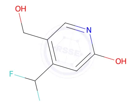 Chemical structure of 4-(Difluoromethyl)-5-(hydroxymethyl)pyridin-2-ol