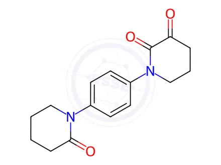 Chemical structure of Apixaban Impurity 252