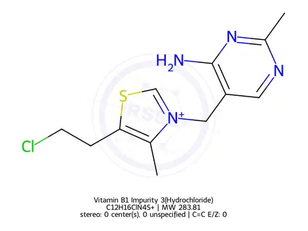 Chemical structure of Thiamine EP Impurity C
