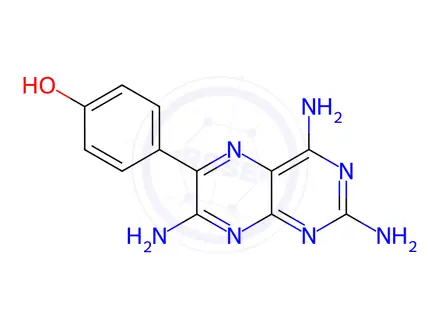 Chemical structure of 4-Hydroxy triamterene