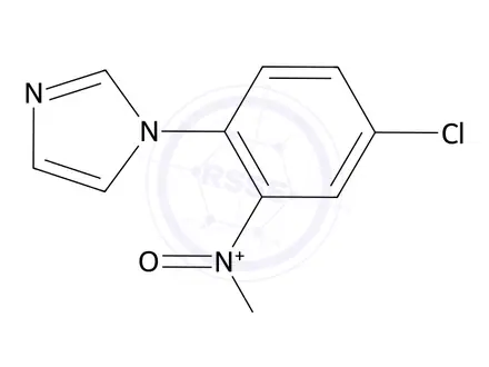 Chemical structure of 1-(4-Chloro-2-nitrophenyl)-1H-imidazole