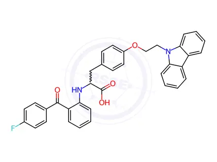 Chemical structure of Chiglitazar Impurity 7