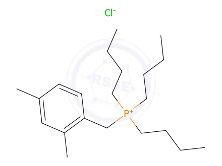 Chemical structure of Tributyl(2,4-dimethylbenzyl)phosphonium chloride