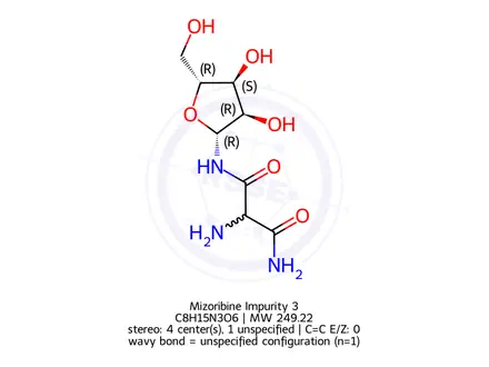 Chemical structure of Mizoribine Impurity 19