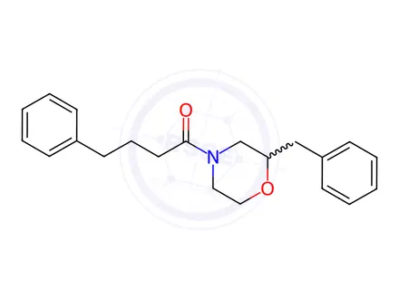Chemical structure of 1-(2-Benzylmorpholino)-4-phenylbutan-1-one