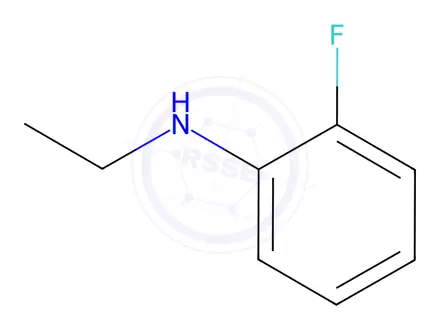 Chemical structure of N-Ethyl-2-fluoroaniline