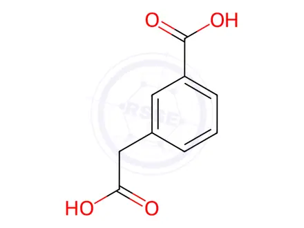 Chemical structure of 3-(Carboxymethyl)benzoic acid
