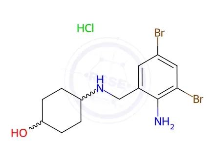 Chemical structure of Ambroxol hydrochloride