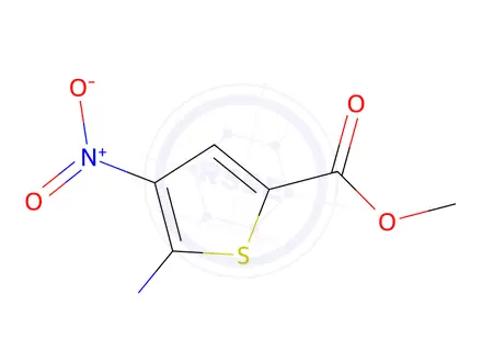 Chemical structure of Methyl 5-Amino-4-nitrothiophene-2-carboxylate
