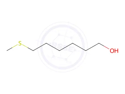 Chemical structure of 6-(Methylthio)-1-hexanol