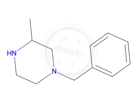 Chemical structure of rac 1-benzyl-3-methyl-piperazine
