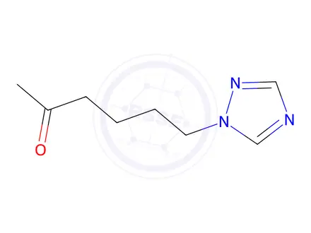 Chemical structure of 6-(1h-1,2,4-Triazol-1-yl)hexan-2-one