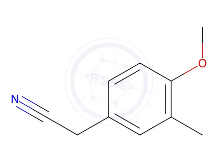 Chemical structure of 4-Methoxy-3-methylphenylacetonitrile