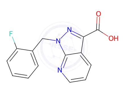 Chemical structure of Riociguat Impurity 93