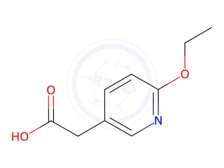 Chemical structure of 2-(6-Ethoxypyridin-3-yl)acetic acid