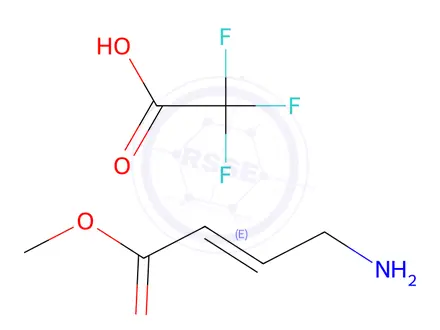 Chemical structure of Methyl (E)-4-aminobut-2-enoate 2,2,2-trifluoroacetate