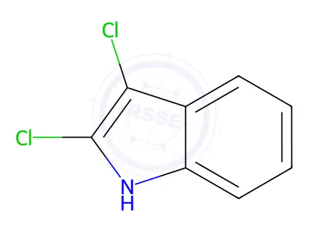 Chemical structure of 2,3-Dichloro-Indole