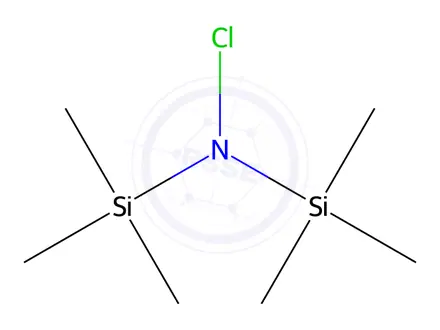 Chemical structure of chlorobis(trimethylsilyl)amine