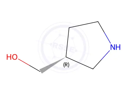 Chemical structure of (R)-pyrrolidin-3-ylmethanol