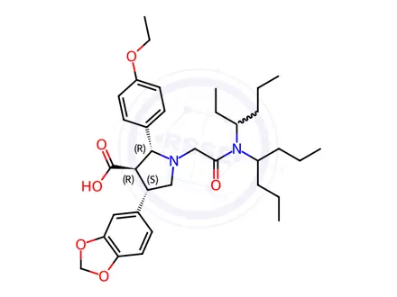 Chemical structure of Atrasentan Hydrochloride Impurity 107