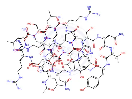 Chemical structure of AC253