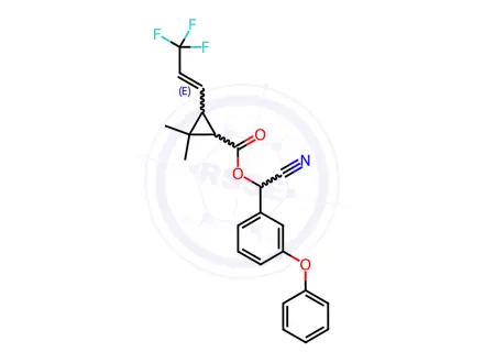 Chemical structure of Cyhalothrin Impurity 23