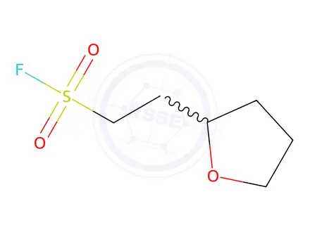 Chemical structure of 2-(oxolan-2-yl)ethane-1-sulfonyl fluoride