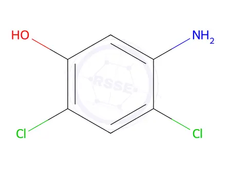 Chemical structure of 2,4-Dichloro-5-hydroxyaniline