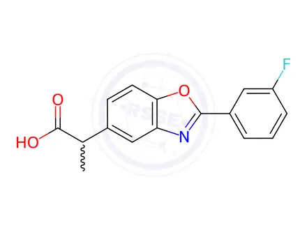 Chemical structure of Benoxaprofen Impurity 12